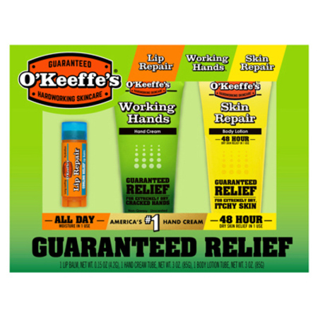 OKEEFFES Gorilla Skin Care Value Pack, 3Pk 100770